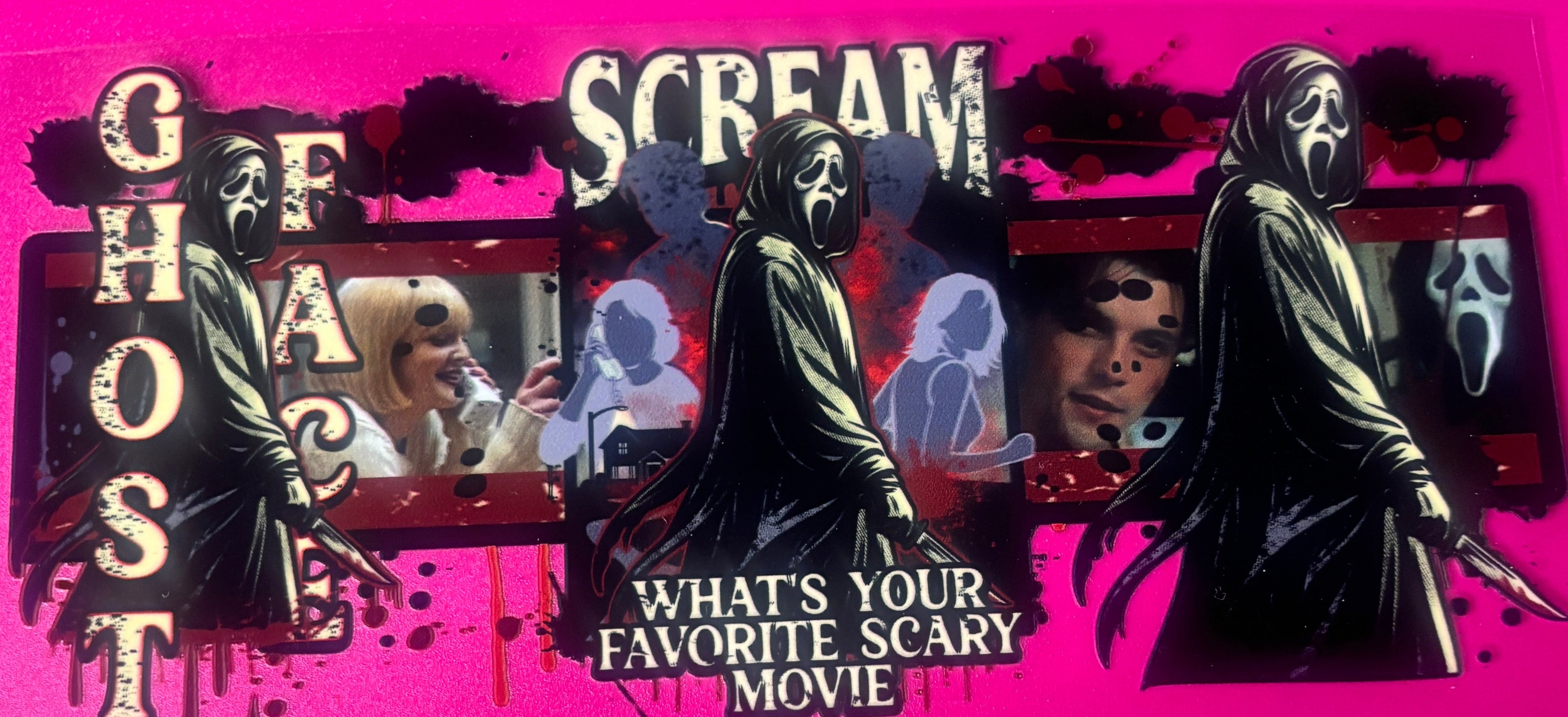 Scream “ Ghostface” Decal