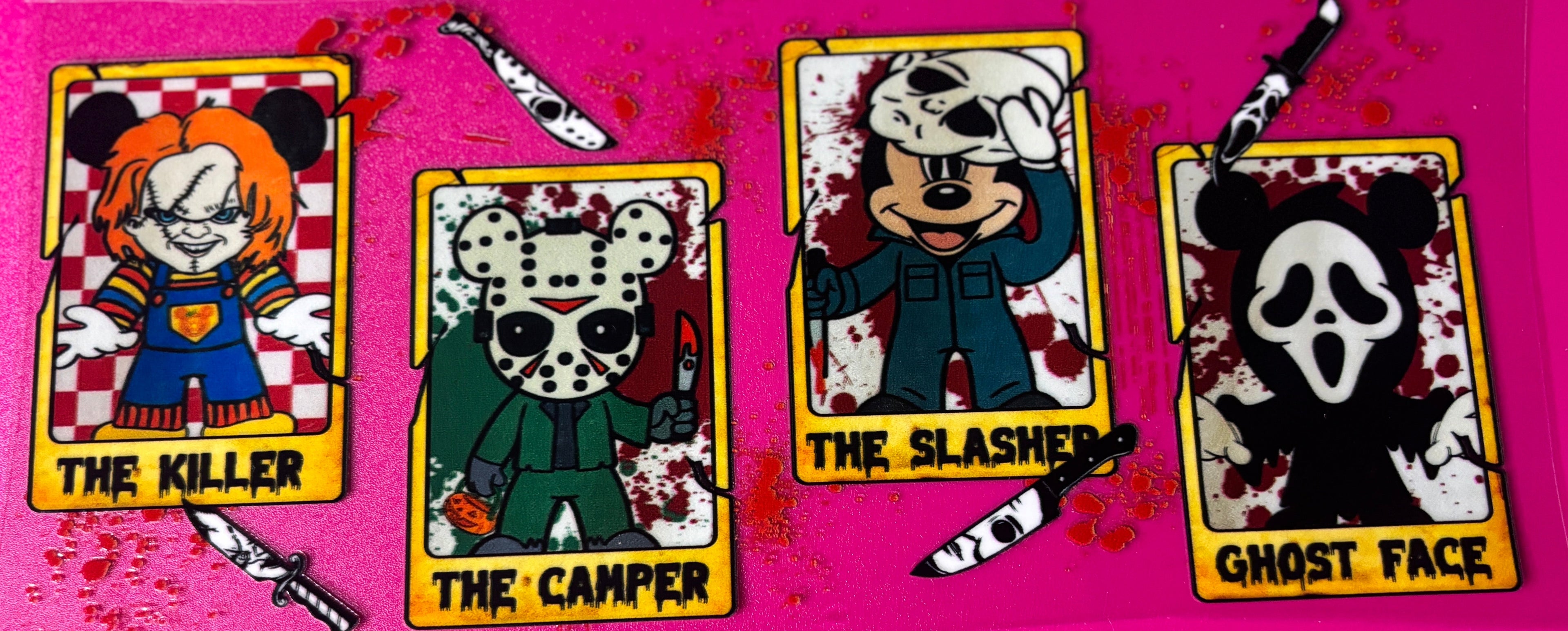 Disney Horror Tarot Decal
