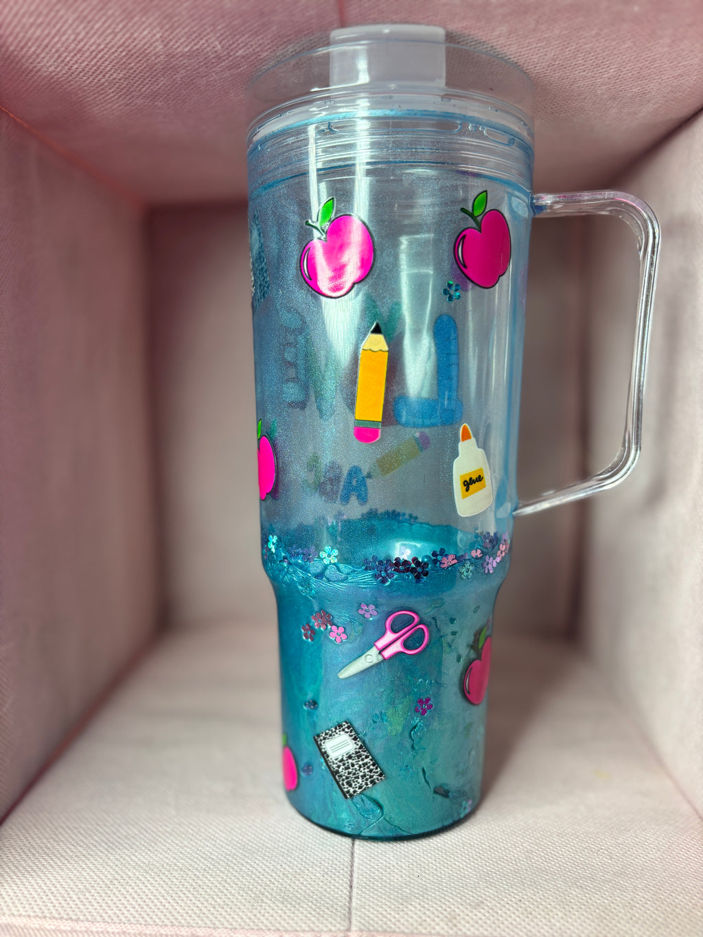 Teacher “love” tumbler