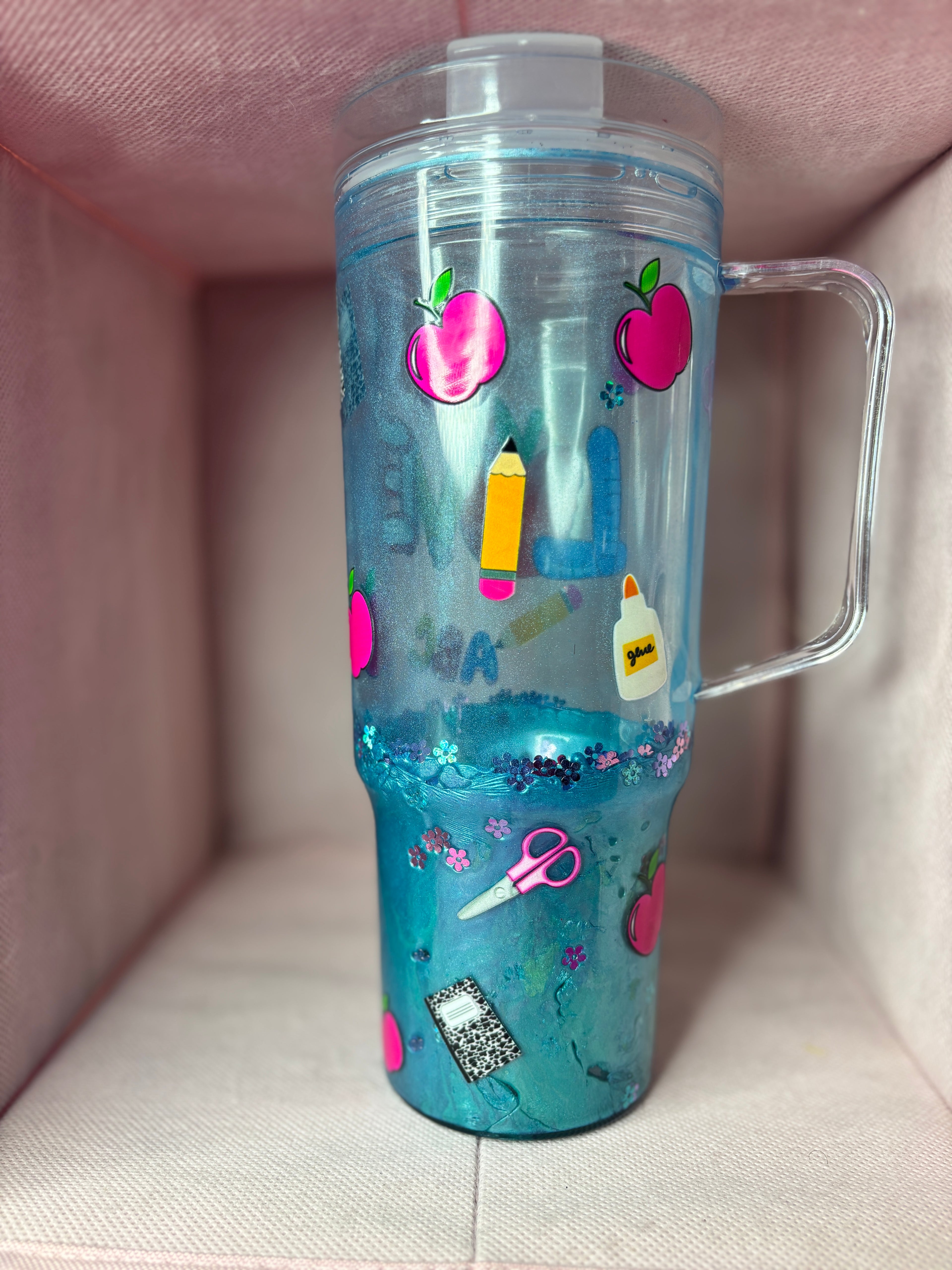 Teacher “love” tumbler