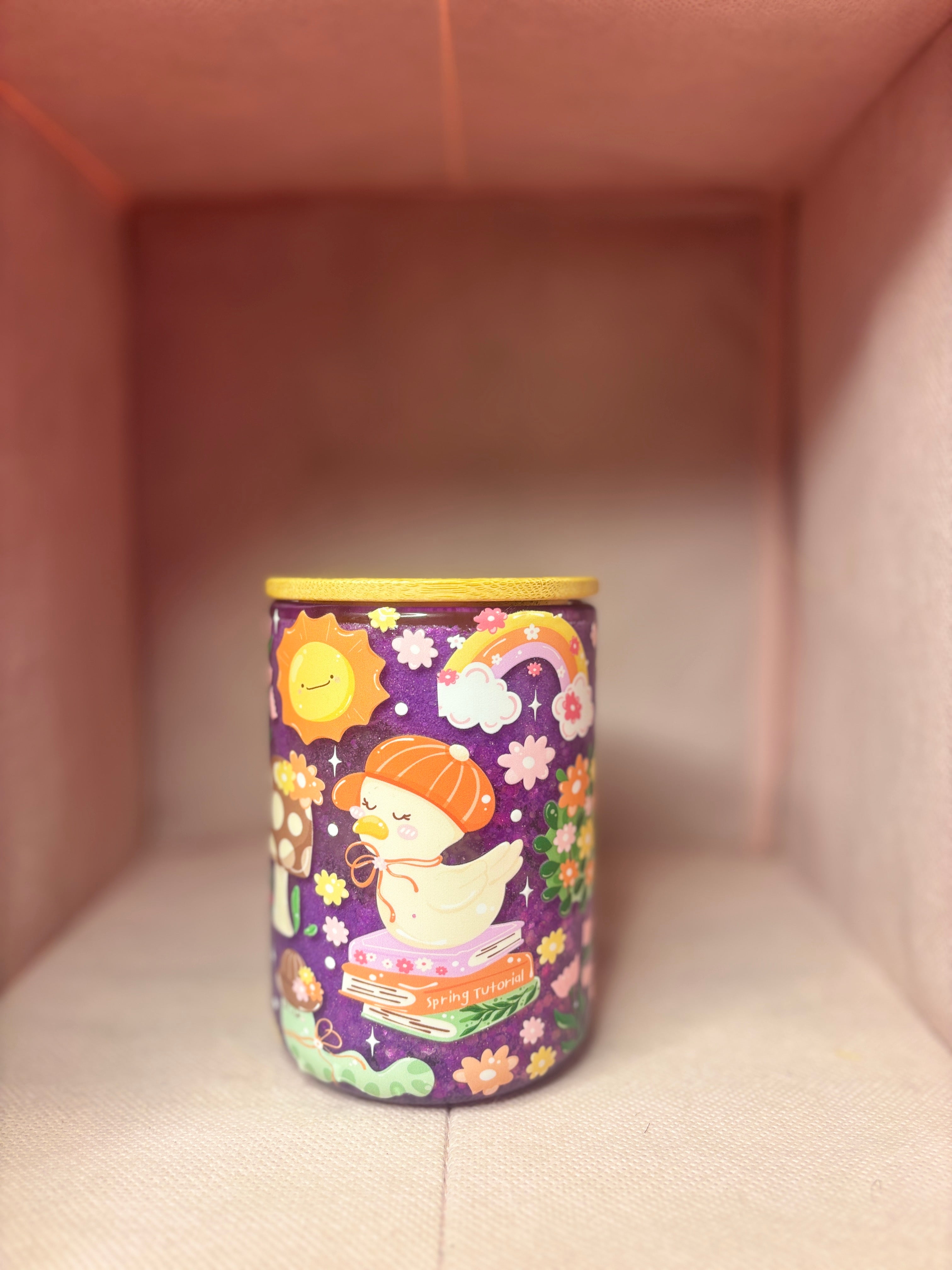 Purple duck sunshine mug