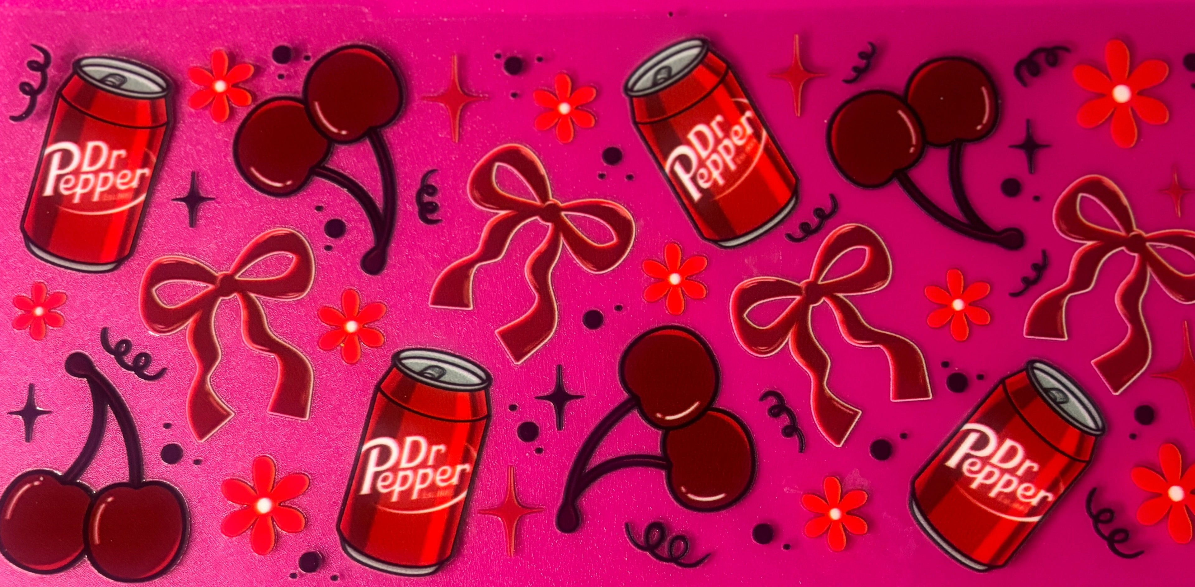 Cherry Dr. Pepper Decal