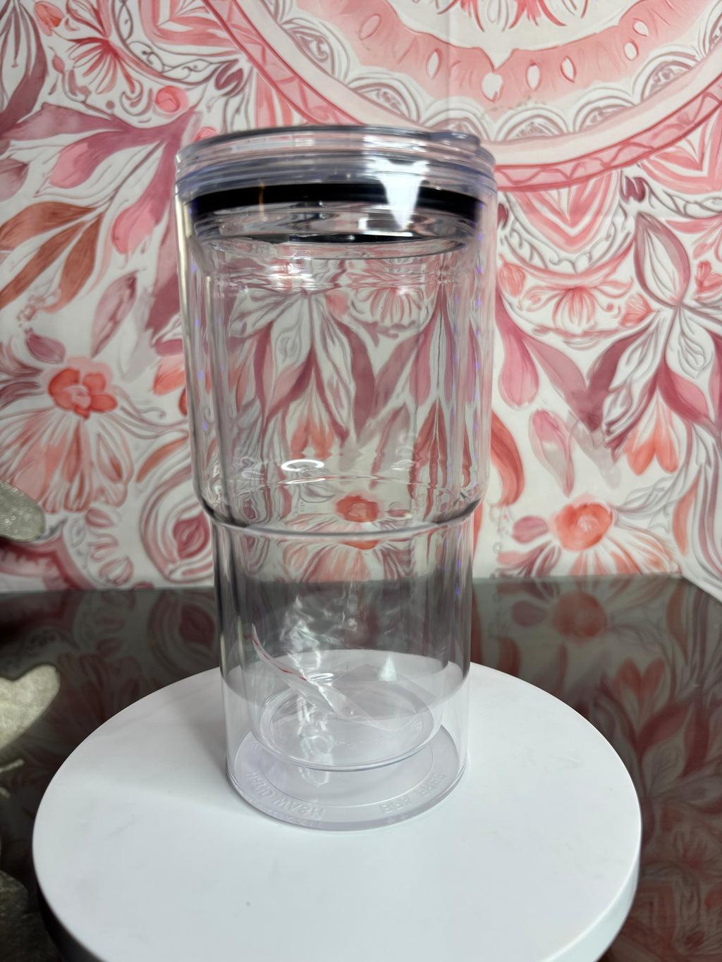 Coffee tumbler style cup oz